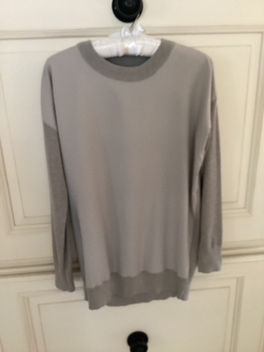 RALPH LAUREN PULLOVER KNIT SWEATER - SIZE XS - TAN